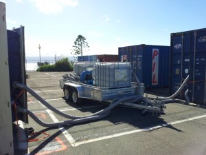 Multi Container Gas Capture